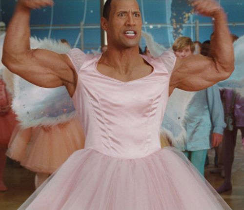 The Rock in the Tooth Fairy movie