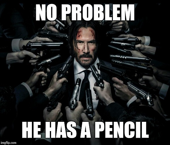 John Wick - pencil