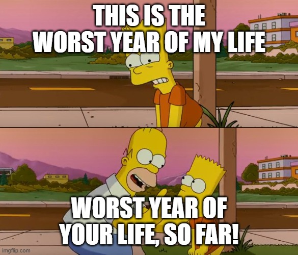 Homer - Bart's worst year of his life so far