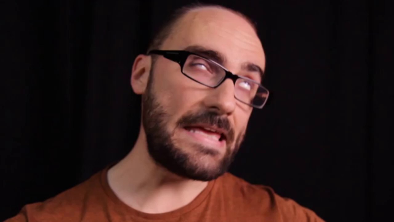 Vsauce Michael making a weird face