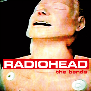 Album art for "The Bends" by Radiohead, featuring a CPR dummy that looks a lot like this shoe