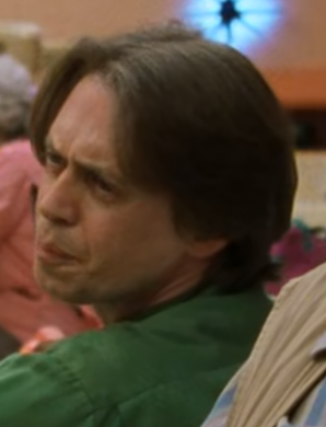 cropped screenshot of the face of Donny Kerabatsos (Steve Buscemi) in The Big Lebowski at the moment he recognizes the name Lennon