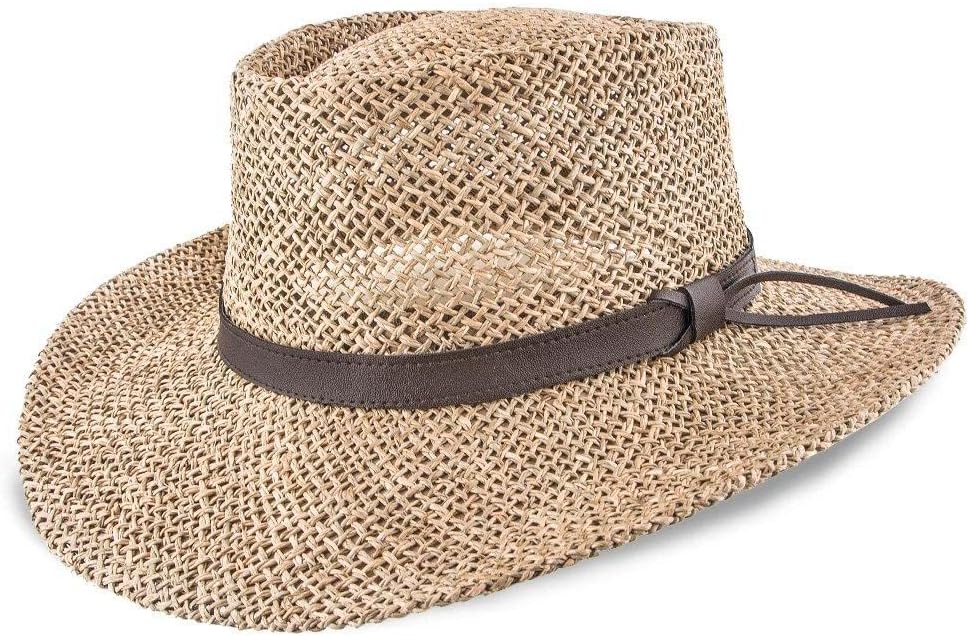 Stetson straw wheat gambler hat