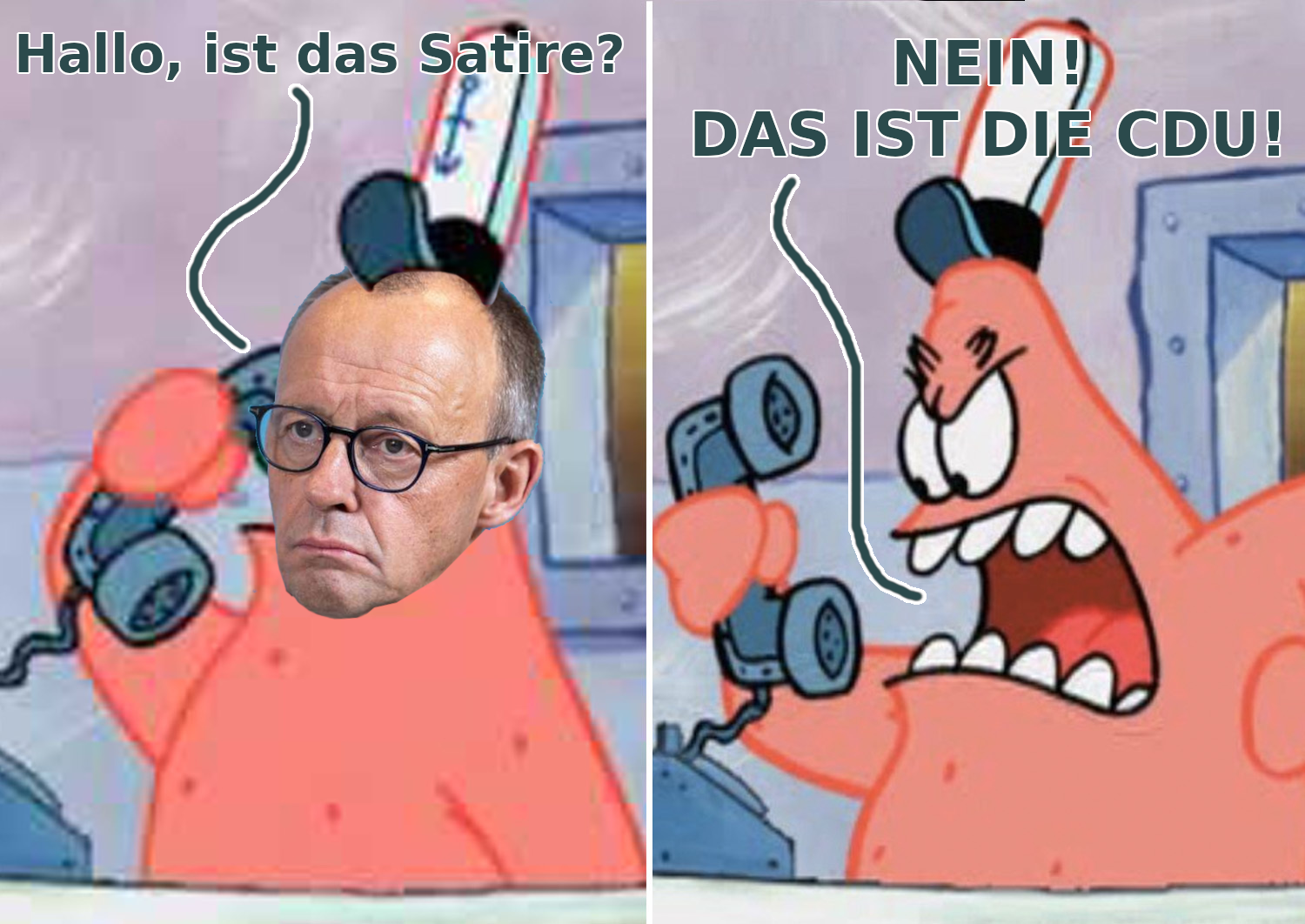 Ist das Satire? - NEIN! DAS IST DIE CDU!